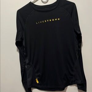 LIVESTRONG Black Long Sleeve Shirt